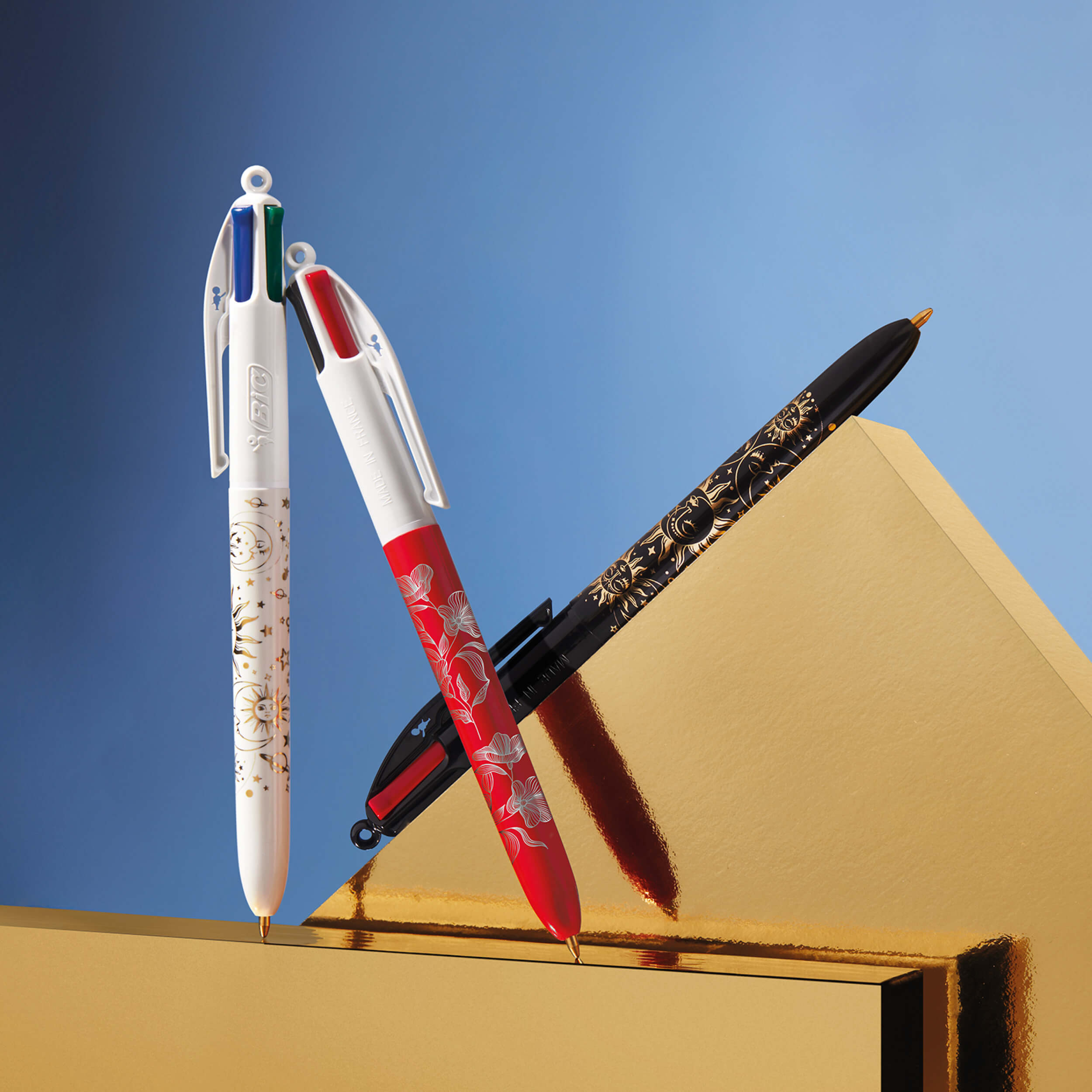bic® 4 couleurs® blanc