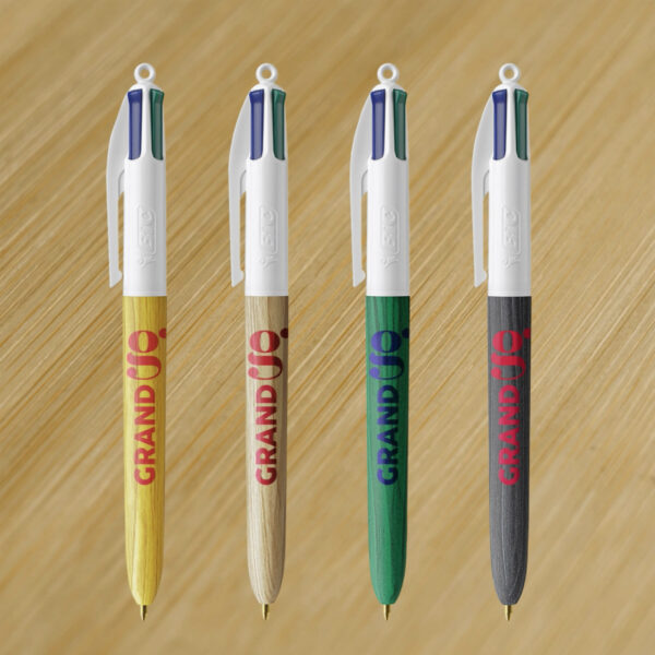 BIC® 4 Couleurs® Wood Style